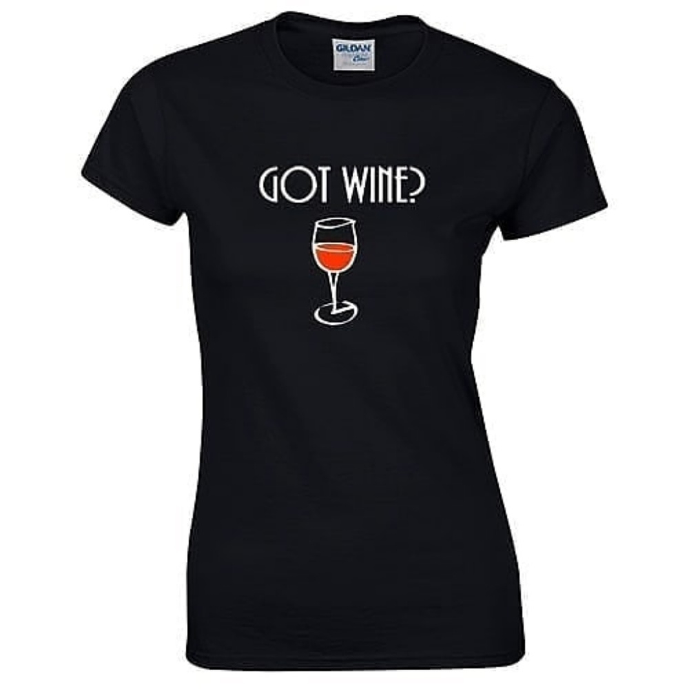 Got Wine Womens T-shirt Fashion Girls Night - Picture 2 of 2